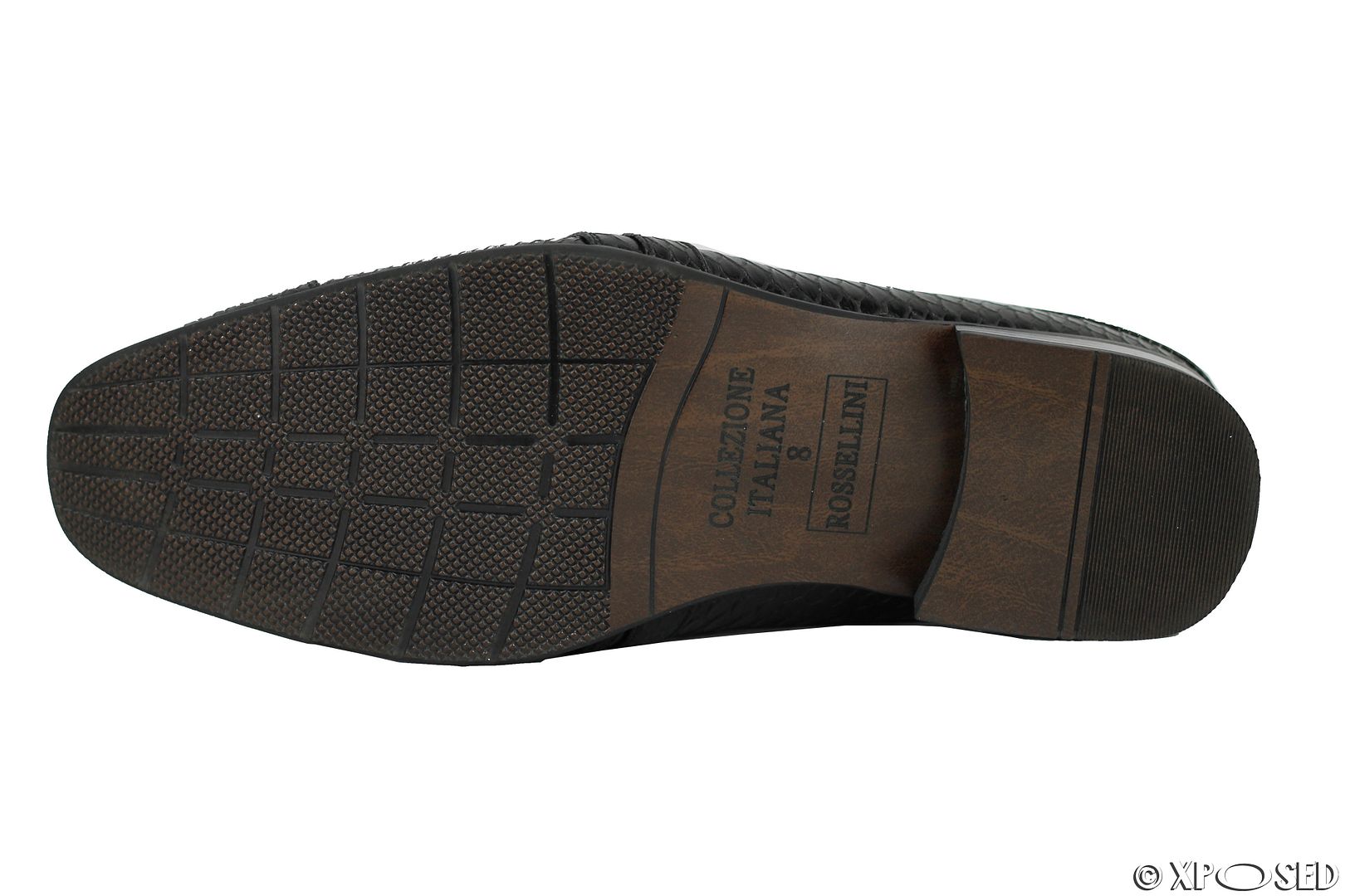 black backless slip on shoes